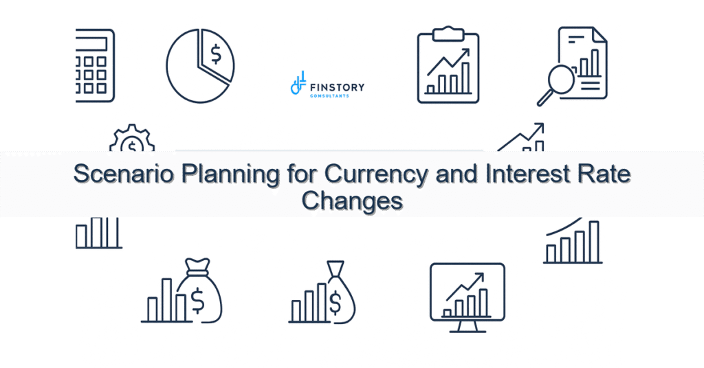 feature from base scenario planning for currency and interest rate changes