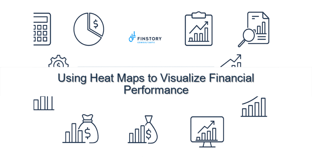 feature from base using heat maps to visualize financial performance